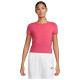 Nike Γυναικεία κοντομάνικη μπλούζα Sportswear Chill Knit Slightly Cropped Tee